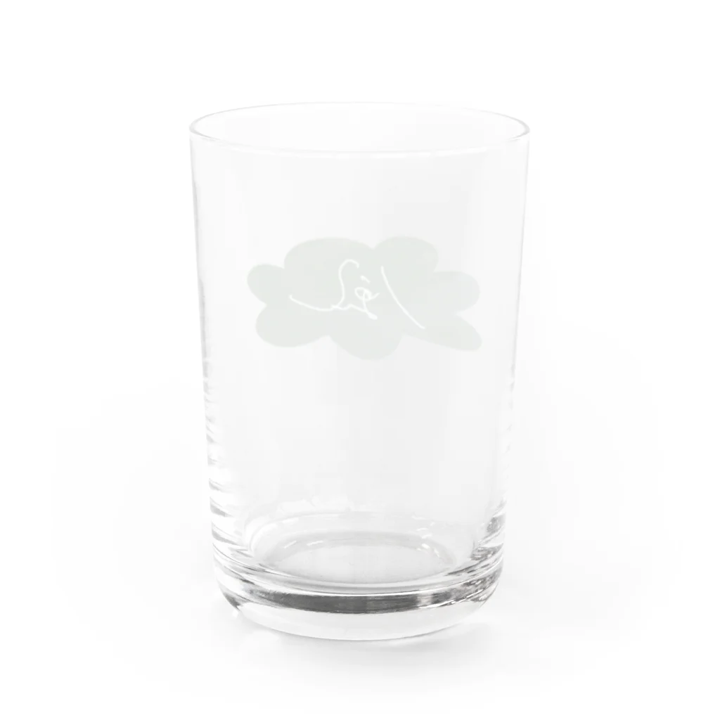 こもれびしょっぷのフジイふう Water Glass :back