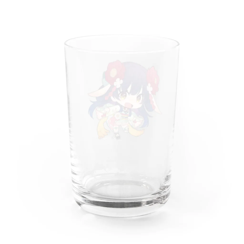 花琴いぐさ👻🌸妖怪Vtuberですのちびいぐさ Water Glass :back