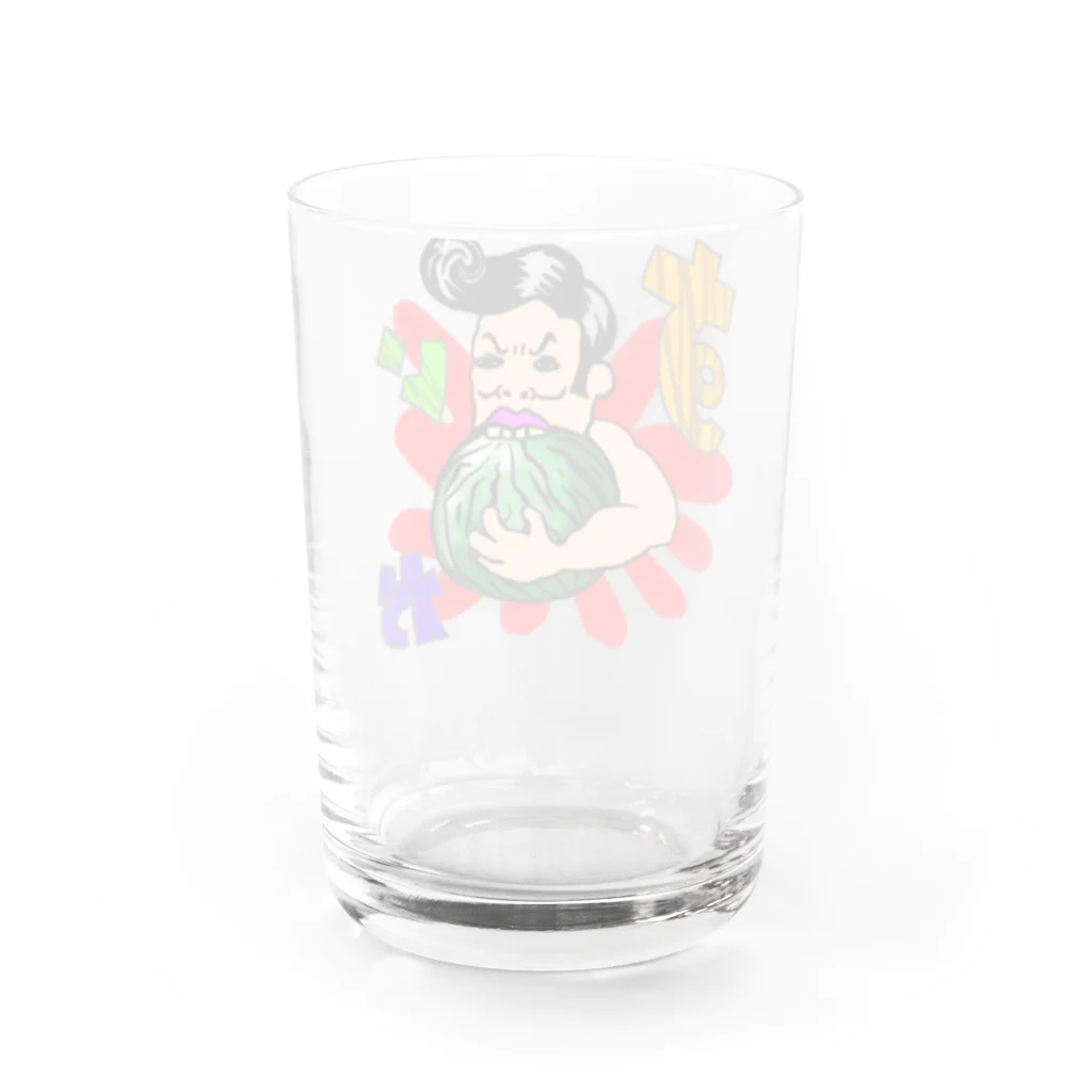 irootokosamuraiのすいか Water Glass :back