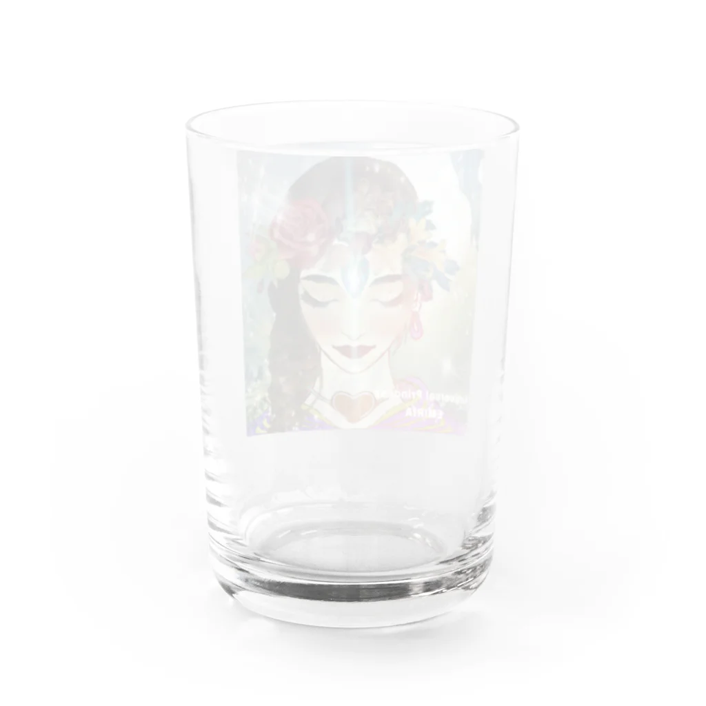 💖宇宙整体♪🌈♪こころからだチャンネル♪💖のuniversal princess EMIRIA Sunshine Green forest Water Glass :back