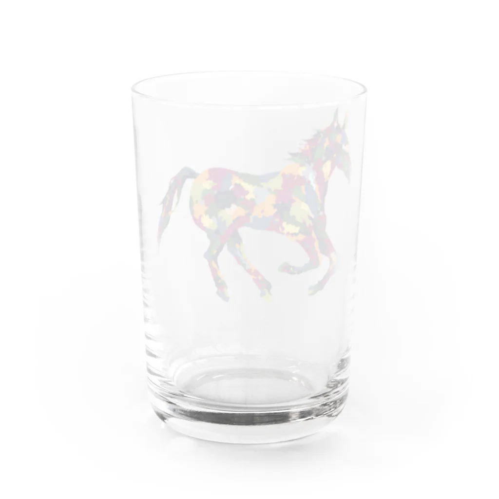 meiroのカラフルなホース Water Glass :back