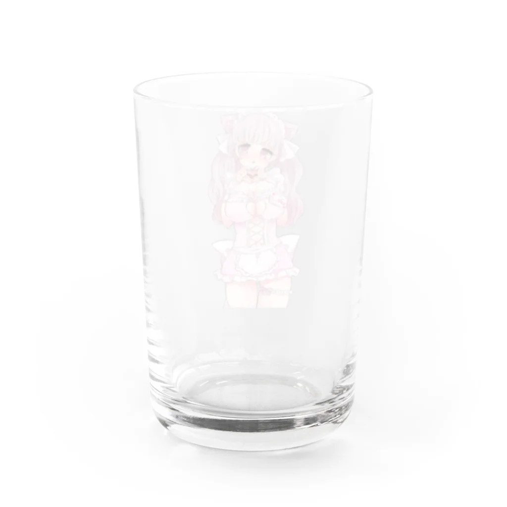 みぃのこんかふぇのみぃ Water Glass :back