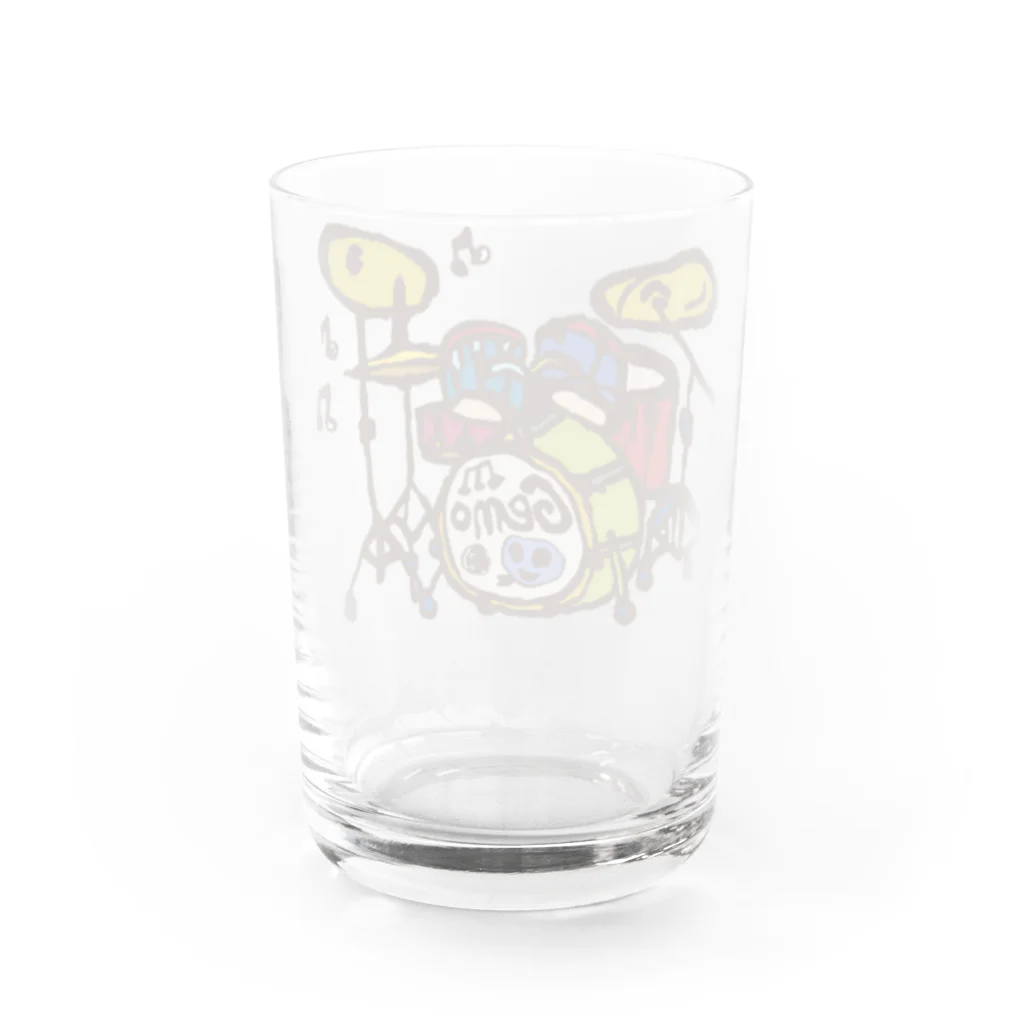 Gemo こうだともこのげもげもドラムセット Water Glass :back