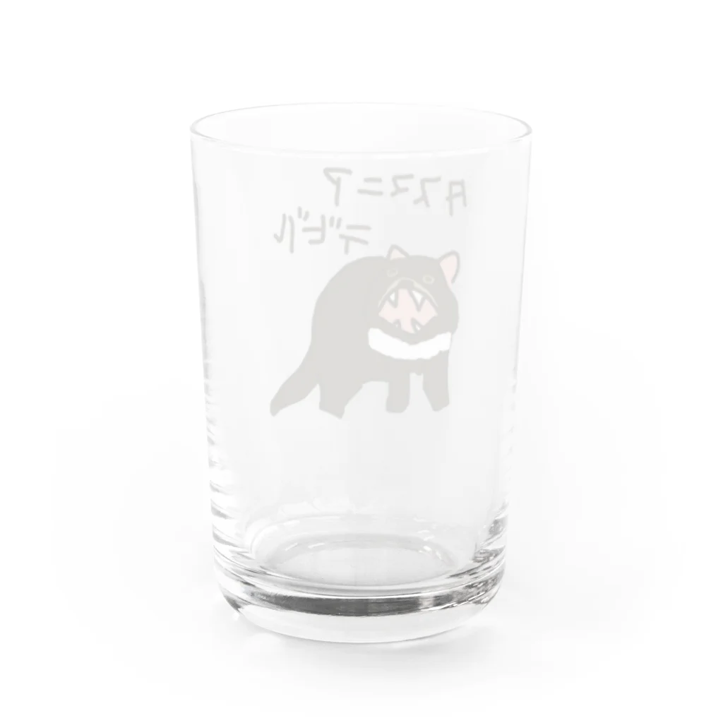 いきものや　のの（別館）の新タスマニアデビル Water Glass :back