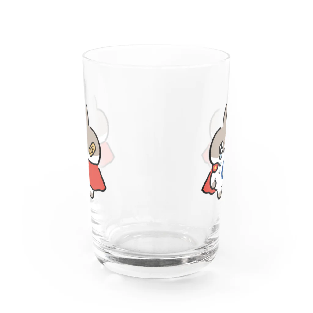 mindwaveincのだっとちゃん(あたまイテテ) Water Glass :back