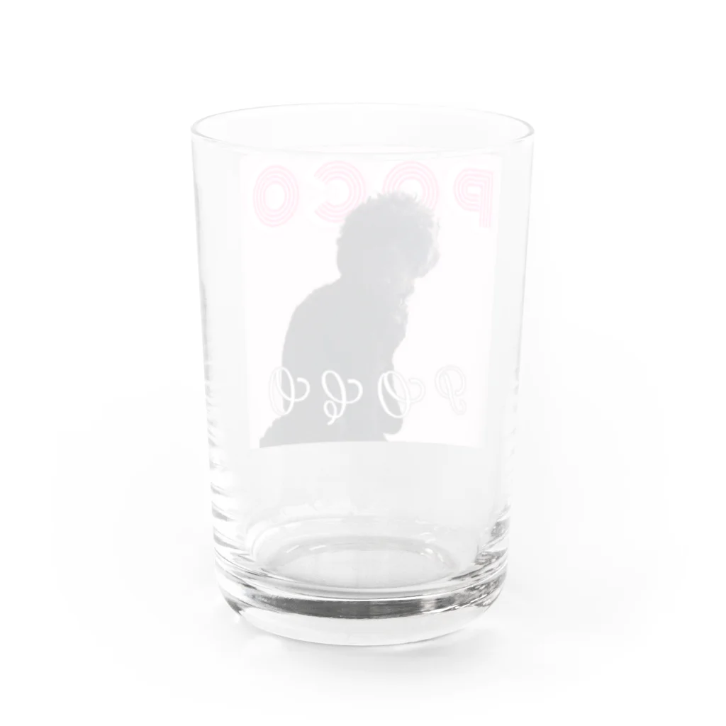 ツッチーニの愛犬 Water Glass :back