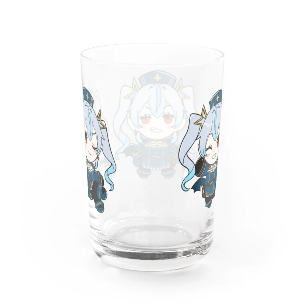 吸血鬼とドラゴンとナースのお店の紅桃あるとSD Water Glass :back