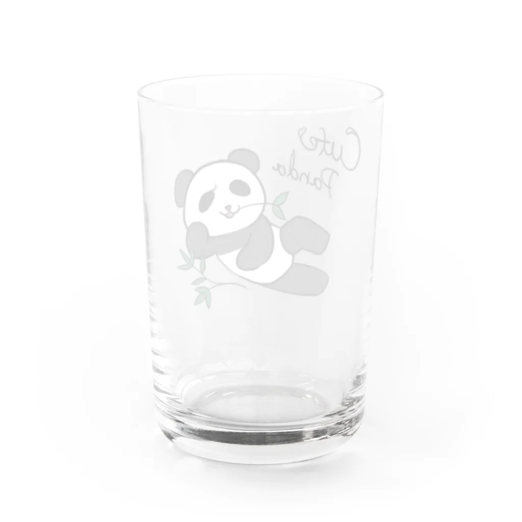 rk27のCutePanda Water Glass :back