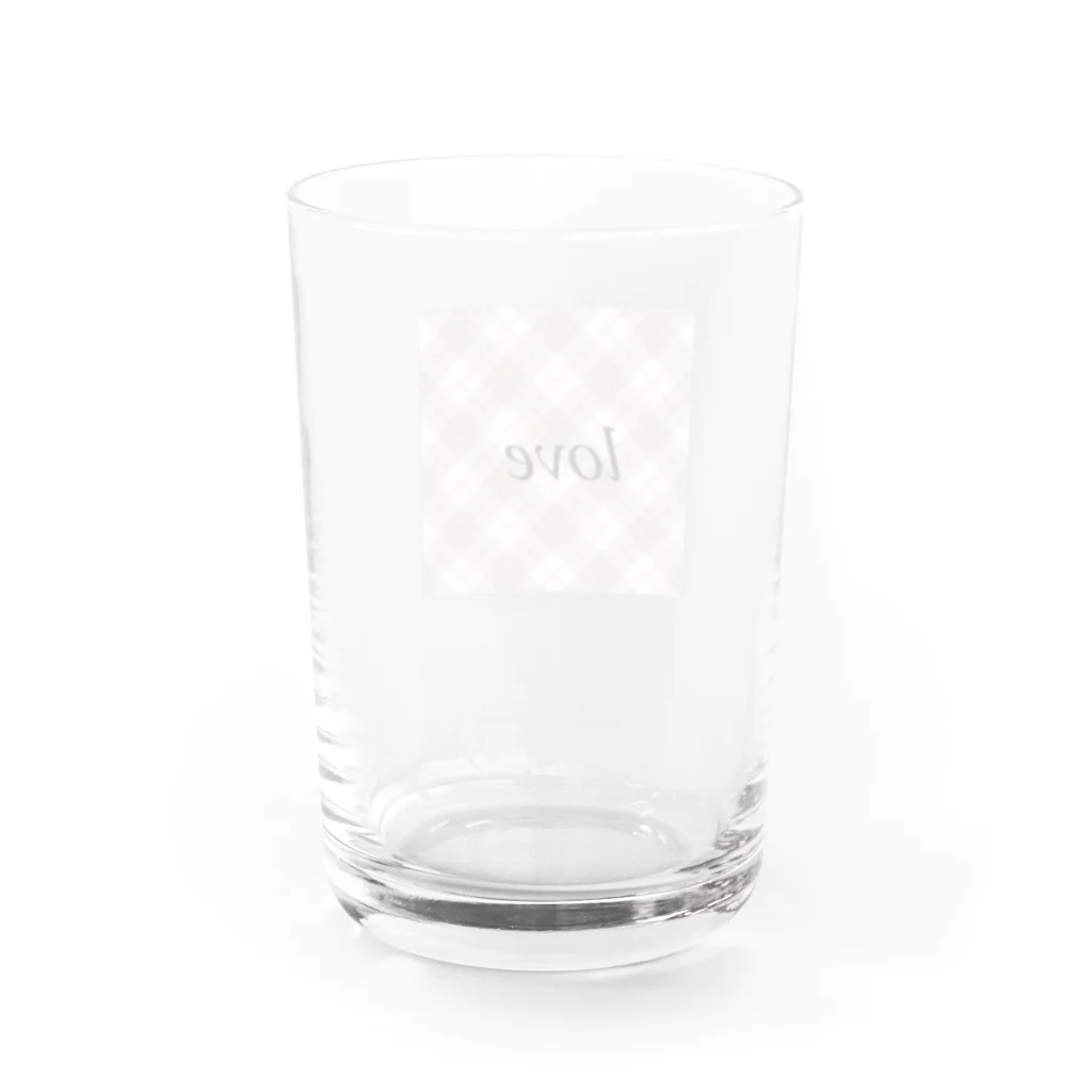 美女木小学校！のシンプルなコップ達 Water Glass :back