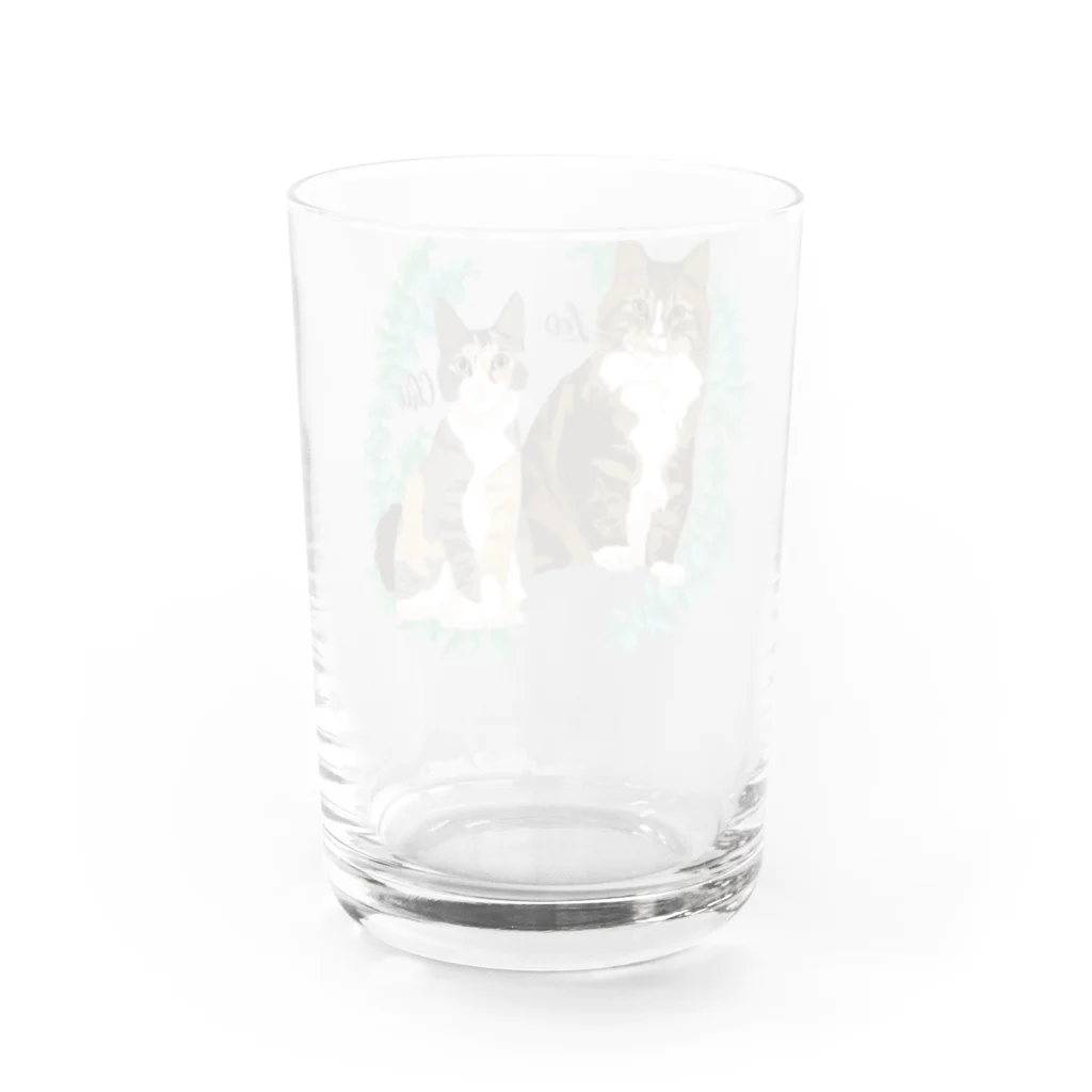 Letiのレオ、ちい Water Glass :back