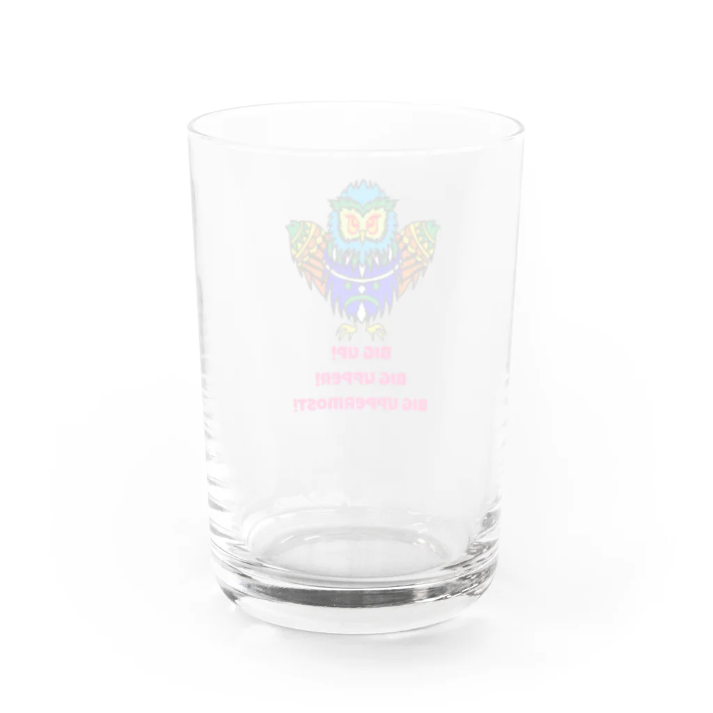 MY★BUDDYの福ちゃん Water Glass :back