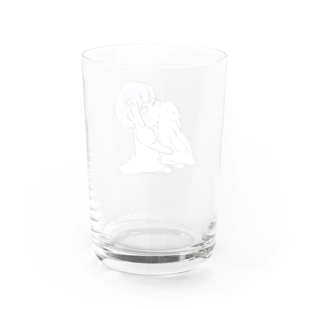 おじき🐧🔪のふかふかペンギン　mark2 Water Glass :back