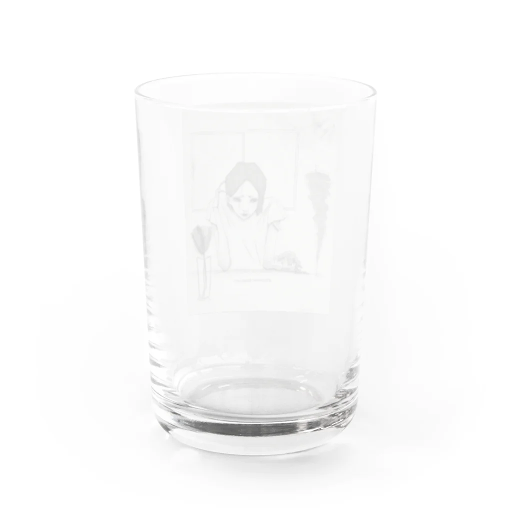 buchinecoの気圧病 Water Glass :back