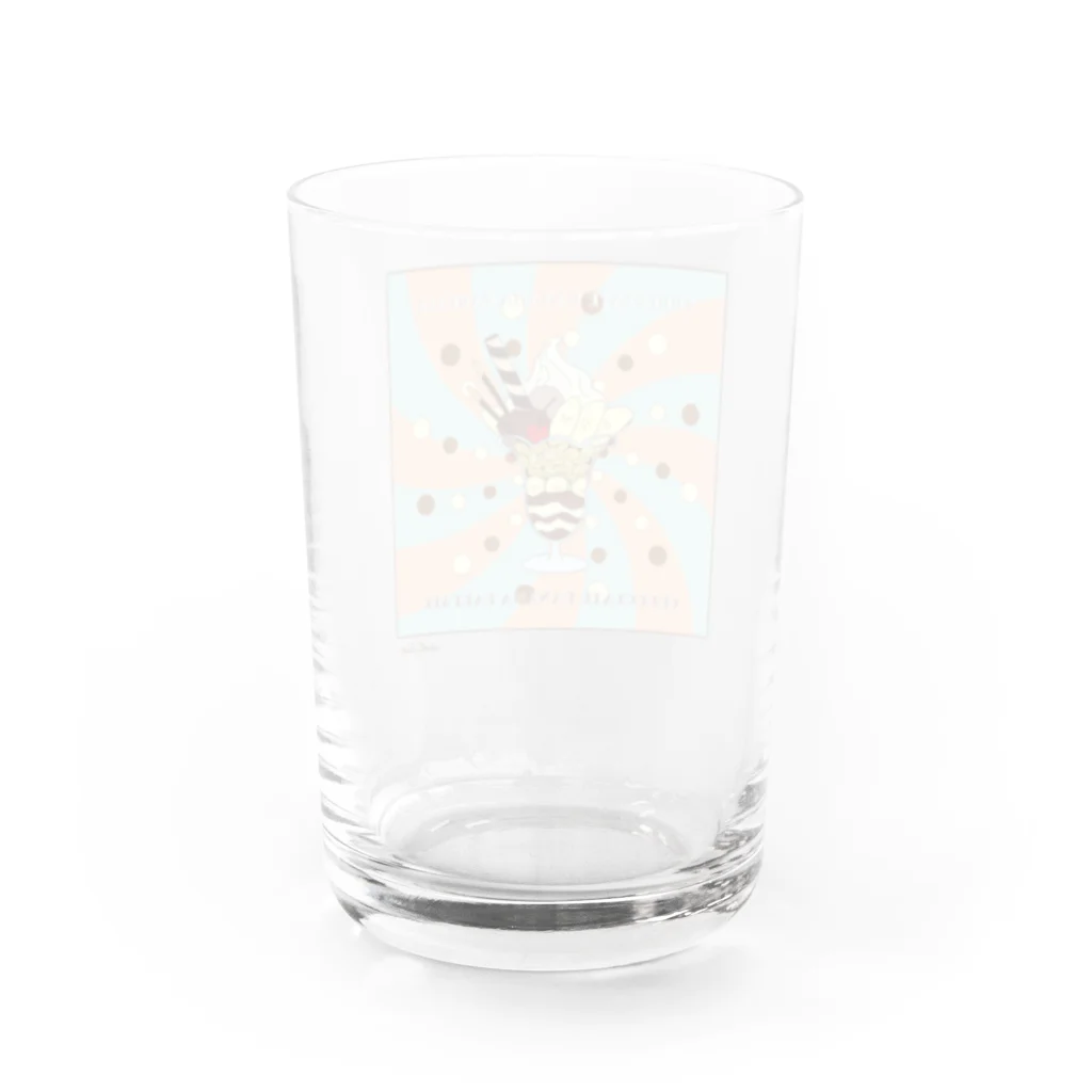 Beagle & BearのChocolate banana parfait Water Glass :back