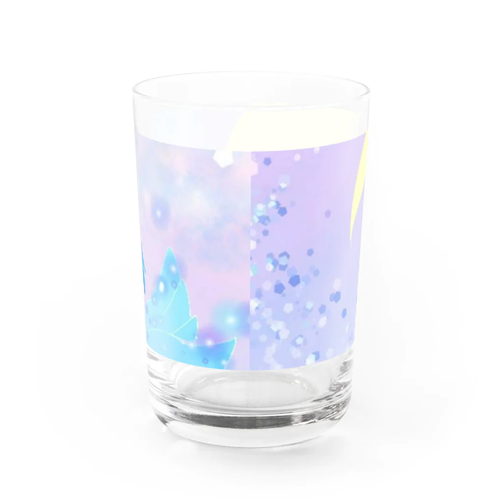 いろはの星の青年 Water Glass :back