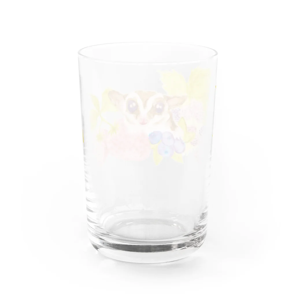 chiro's storeのフクロモモンガVer.2 Water Glass :back