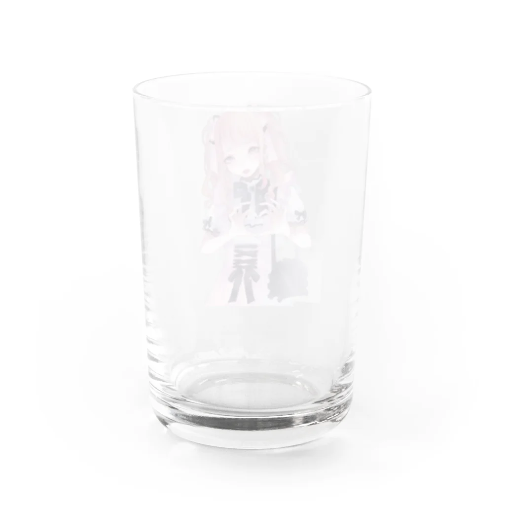 加藤♡絵利の量産型　地雷系　ぴえん系 Water Glass :back