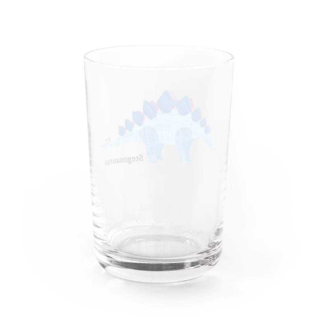 おおしだいちこのステゴサウルス Water Glass :back