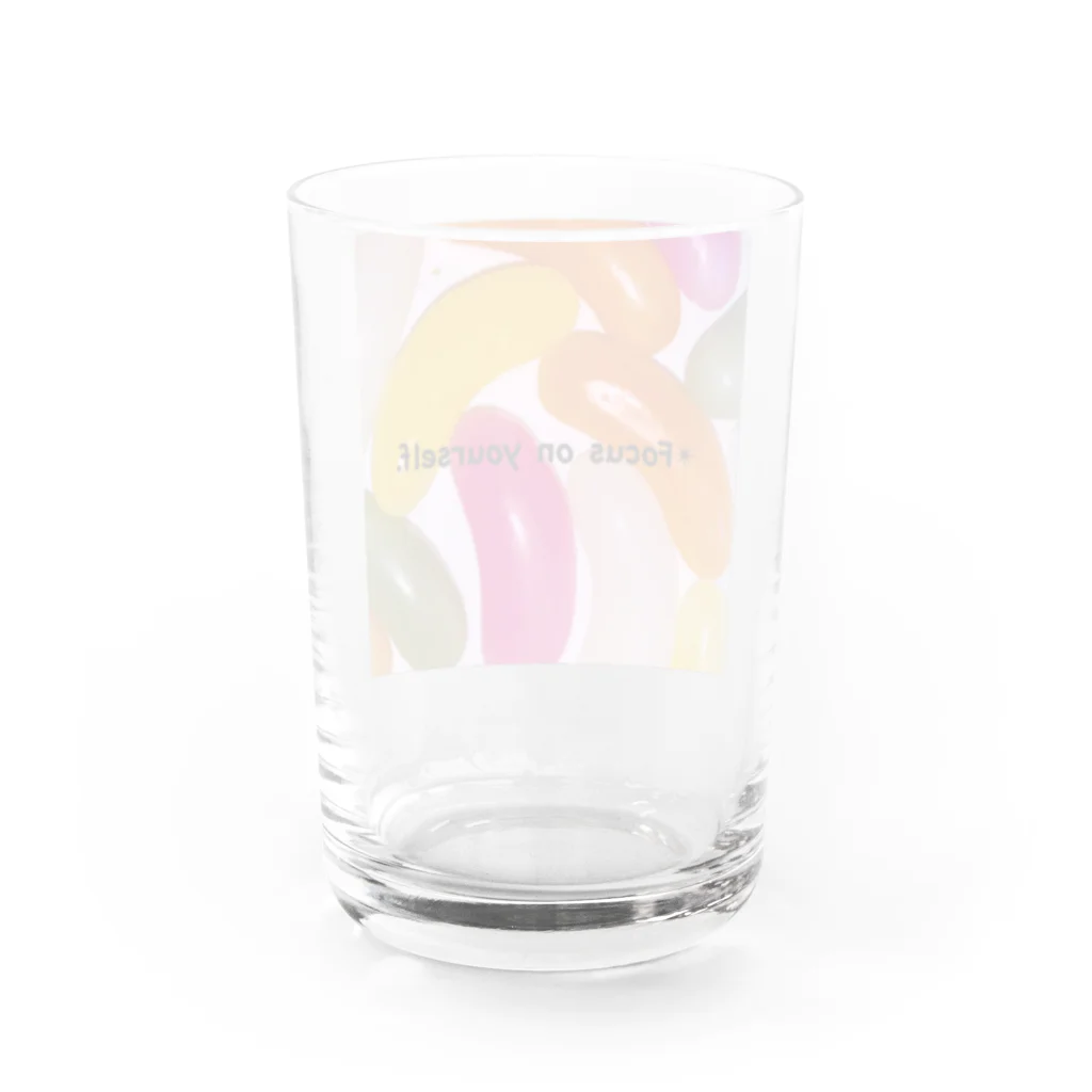 KenichiNakayamaの✴︎Focus on yourself. Water Glass :back