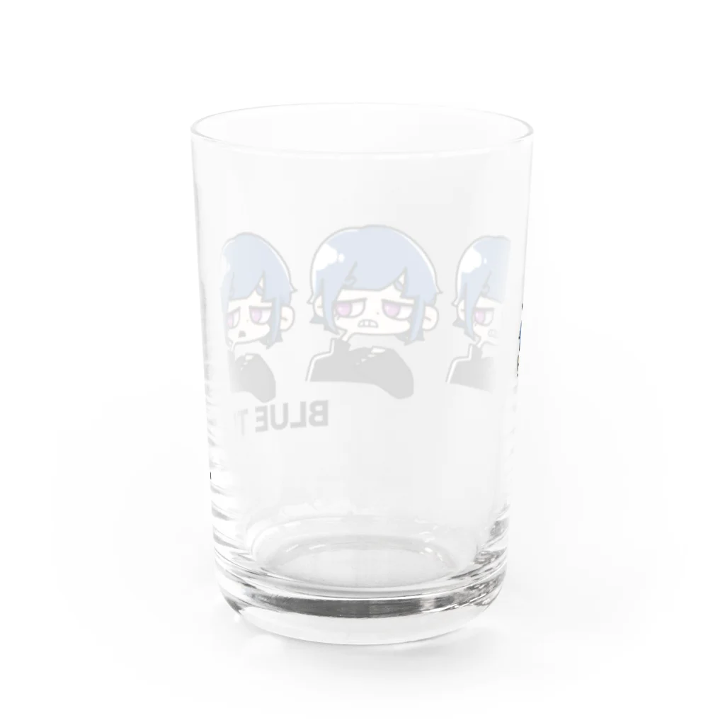 PCCSのBLUE TEA Water Glass :back