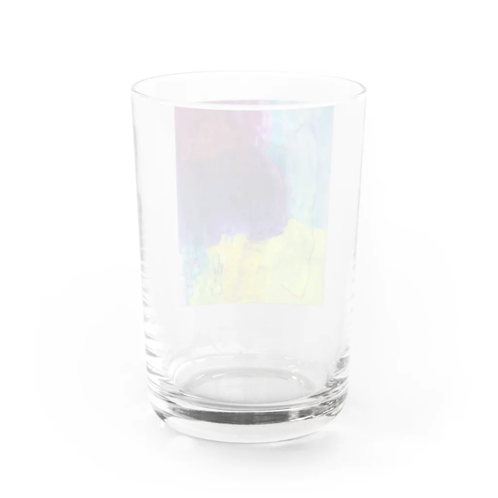 抽象画家ShizukiKagawaのi Water Glass :back