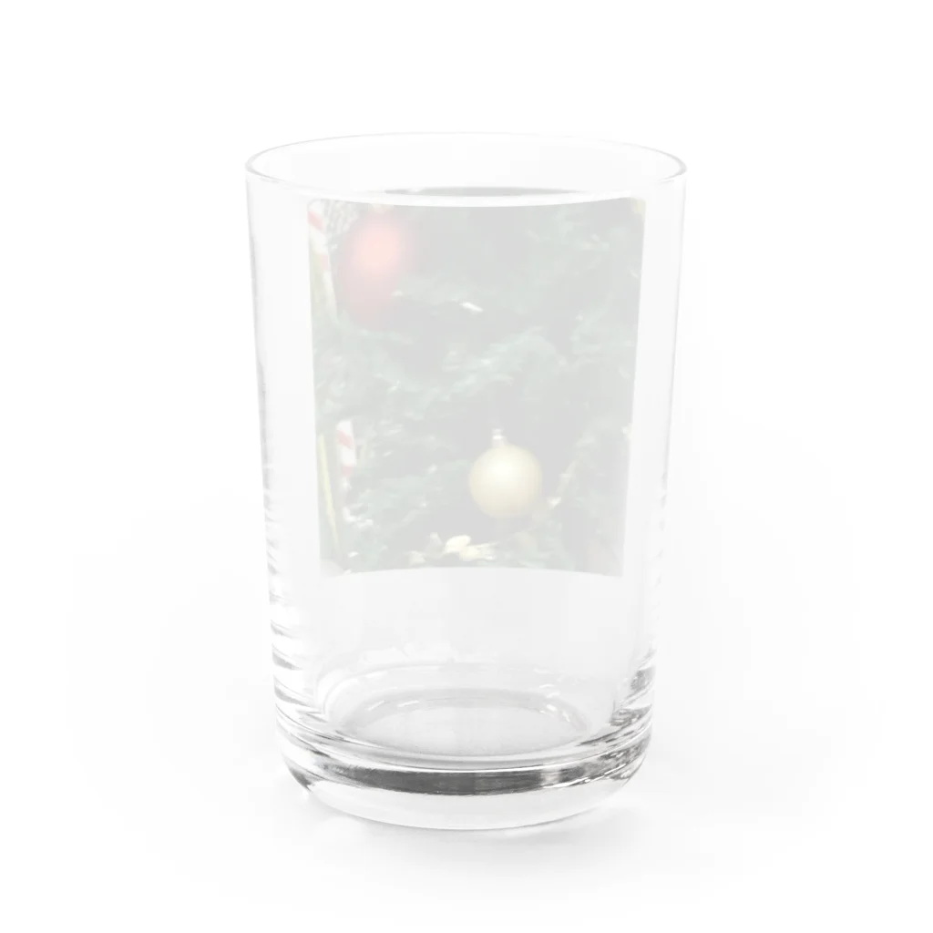 🅿️の待ち遠しいクリスマス Water Glass :back