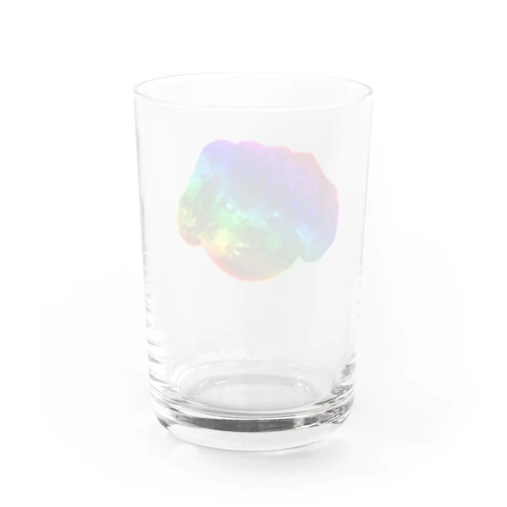 tanayoshiの愛しのゲーミングわんこ Water Glass :back