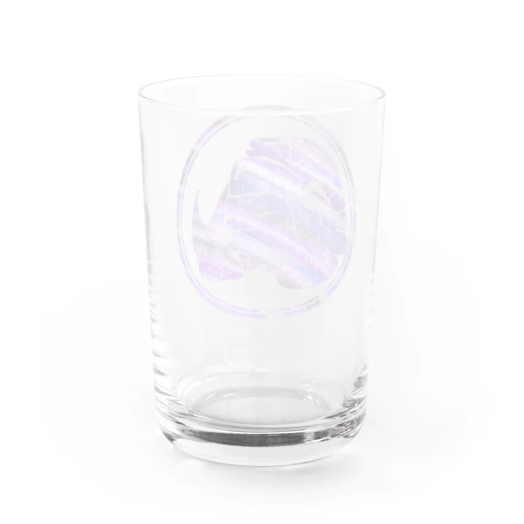 scorpion★のscorpion★パープル混合 Water Glass :back