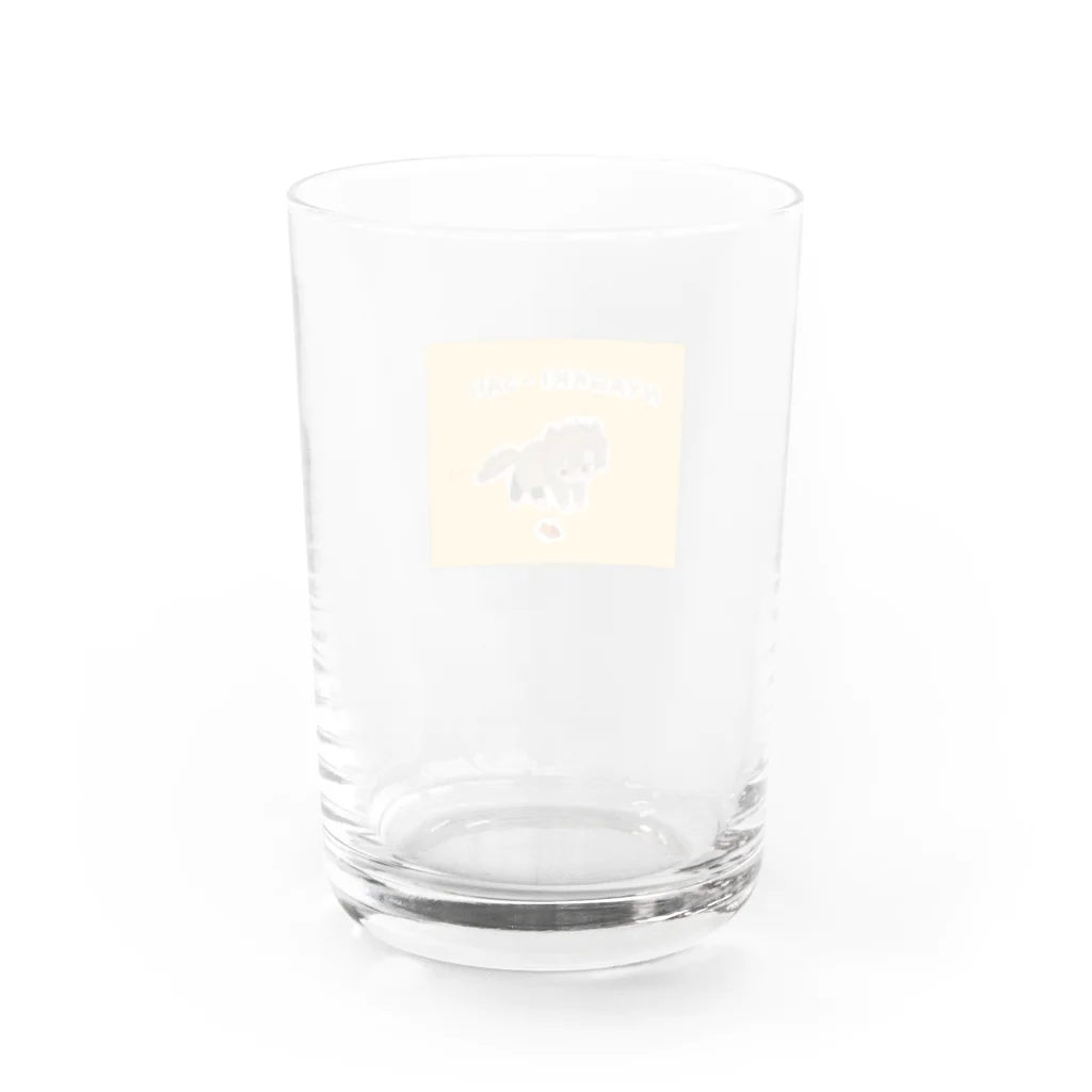 KHDのニャガキさん Water Glass :back