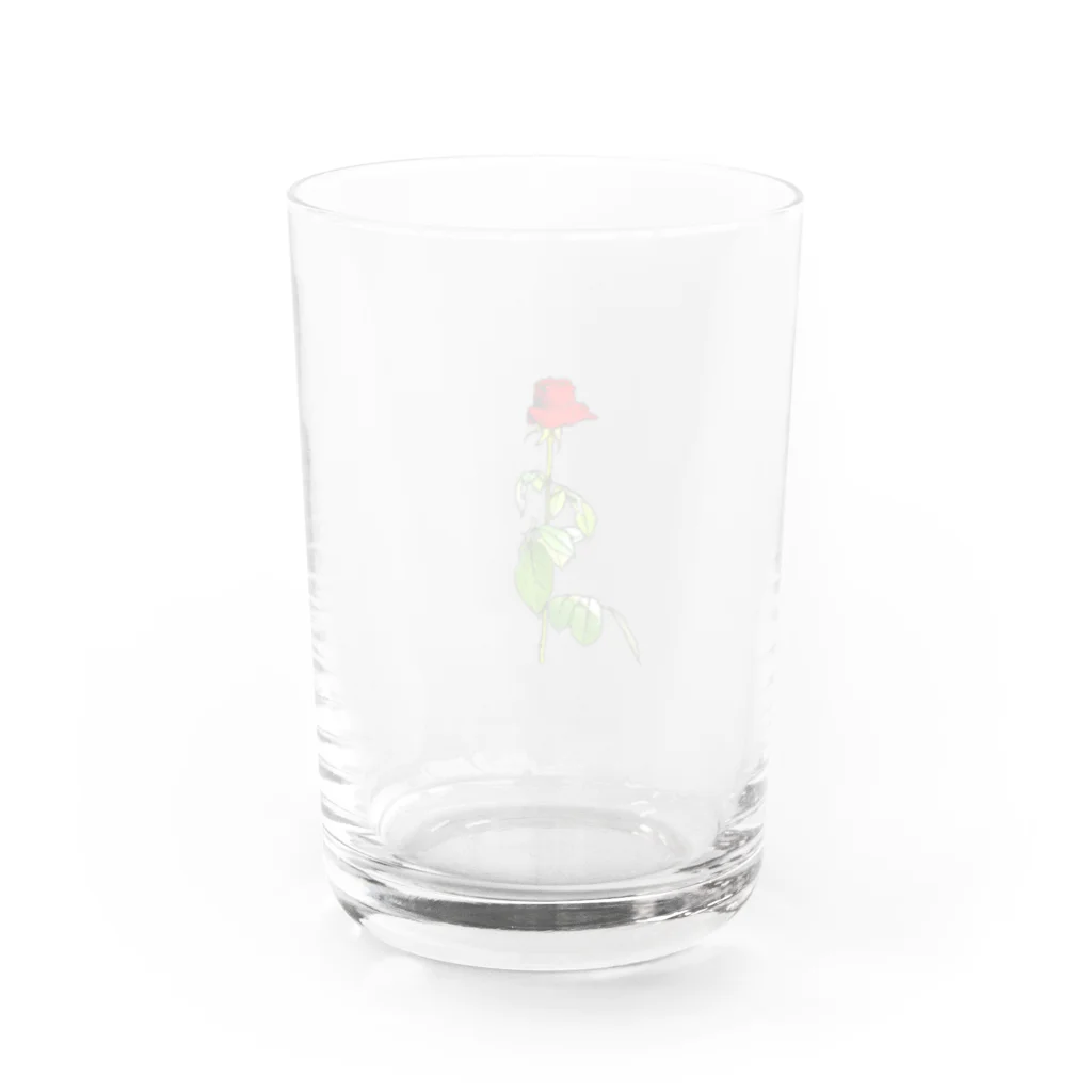 Onuuuun Artの薔薇 Water Glass :back