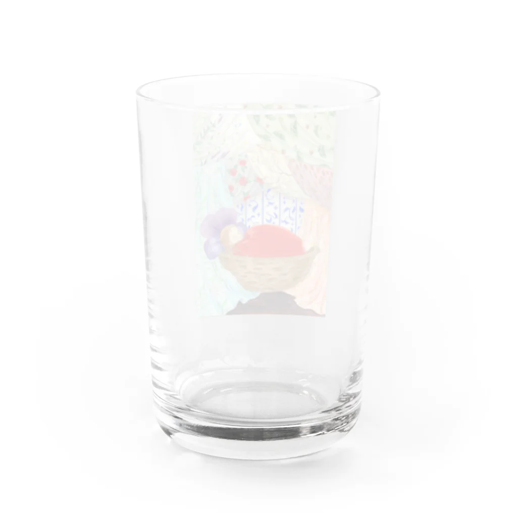 yokotasayo shopのすこやかな眠り～おやゆび姫～ Water Glass :back