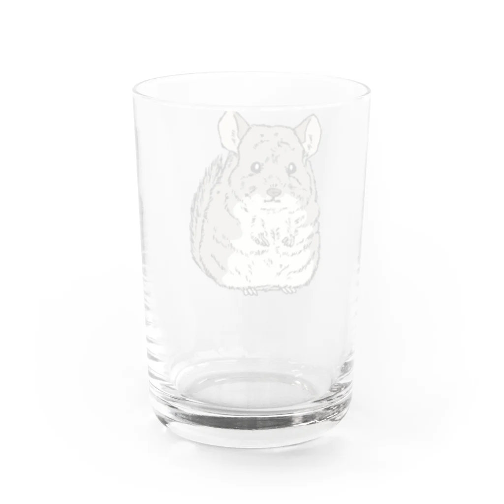 tanuki_msのチンチラ Water Glass :back