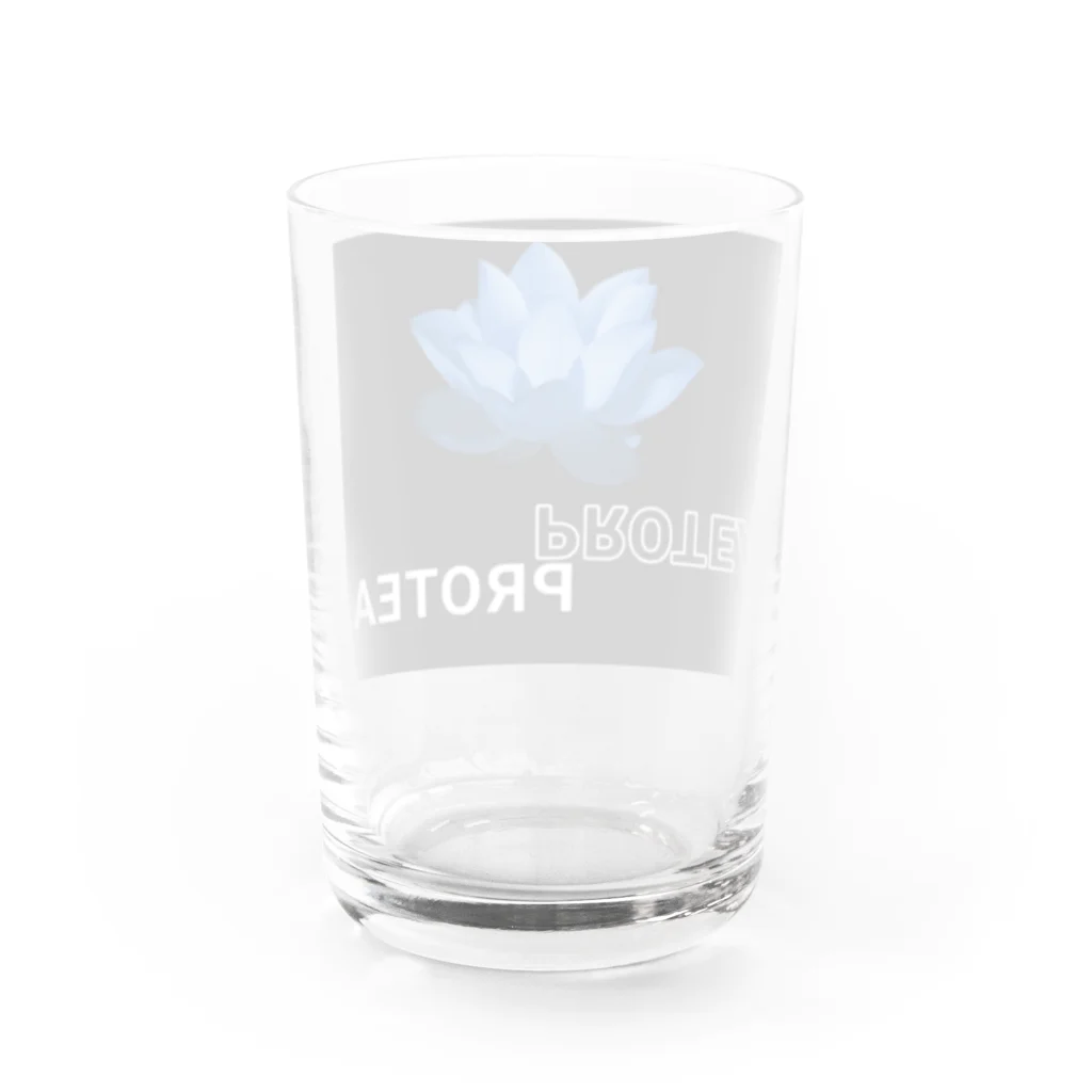 ProteaのBlue Lotus Water Glass :back