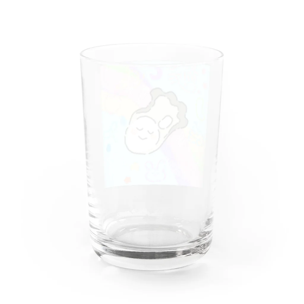 りんさんのゆめみる牡蠣 Water Glass :back