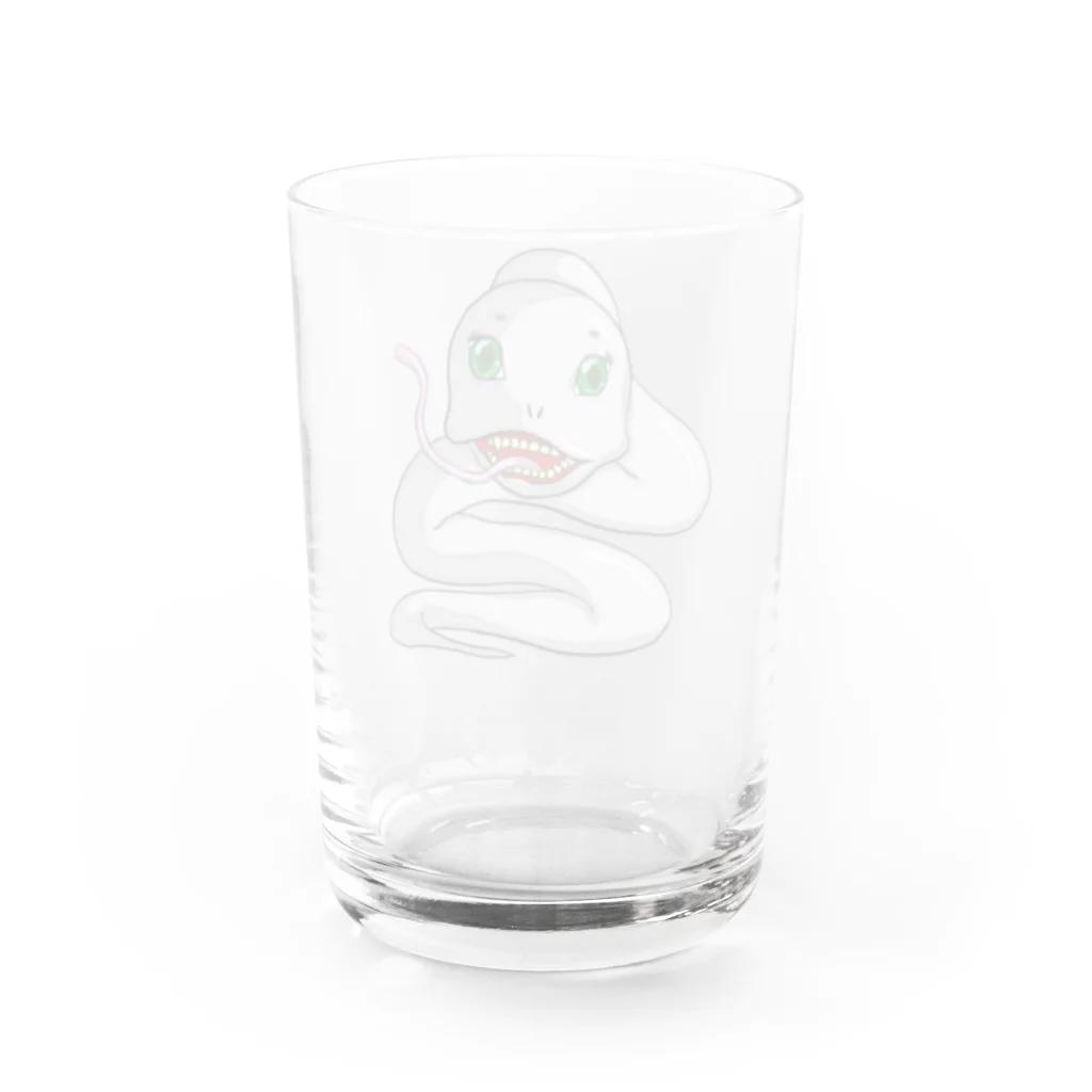 irootokosamuraiの十二支　巳年 Water Glass :back