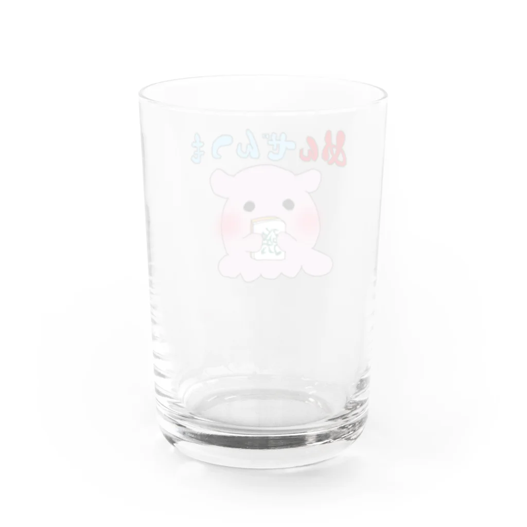 神風製作所/一条いろはのめんだこのめんちゃん(めんぜんつも) Water Glass :back