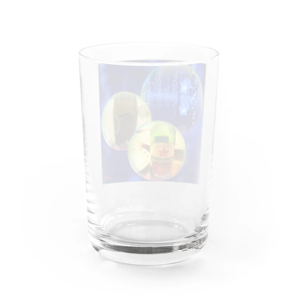 じぇりのびんたん Water Glass :back