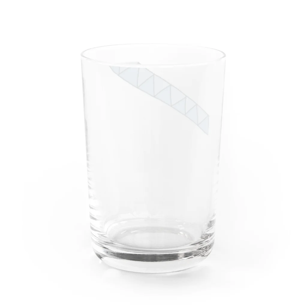 GAHAKUのギザギザ Water Glass :back