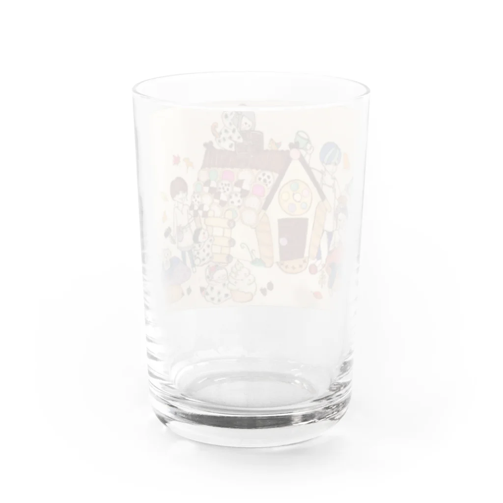 Kanabe studioのお菓子の国のブレイクタイム Water Glass :back