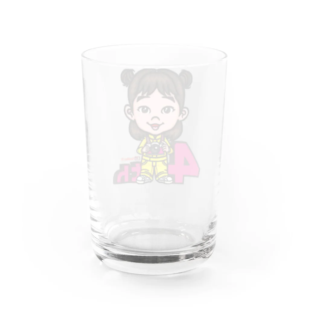 れのれらTVのれおな４歳記念グッズ（限定生産） Water Glass :back