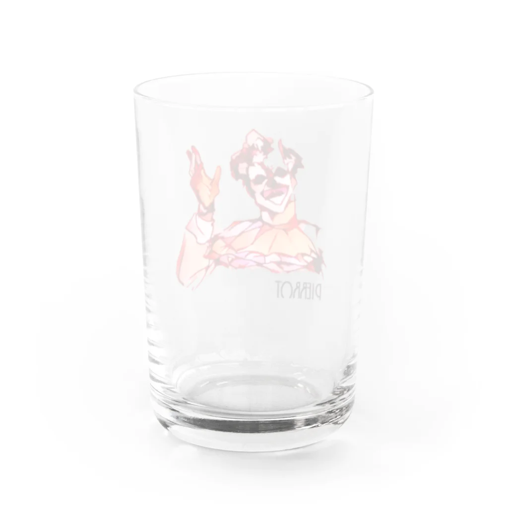 MOEGIDANIのピエロ🤡 A (エース) Water Glass :back