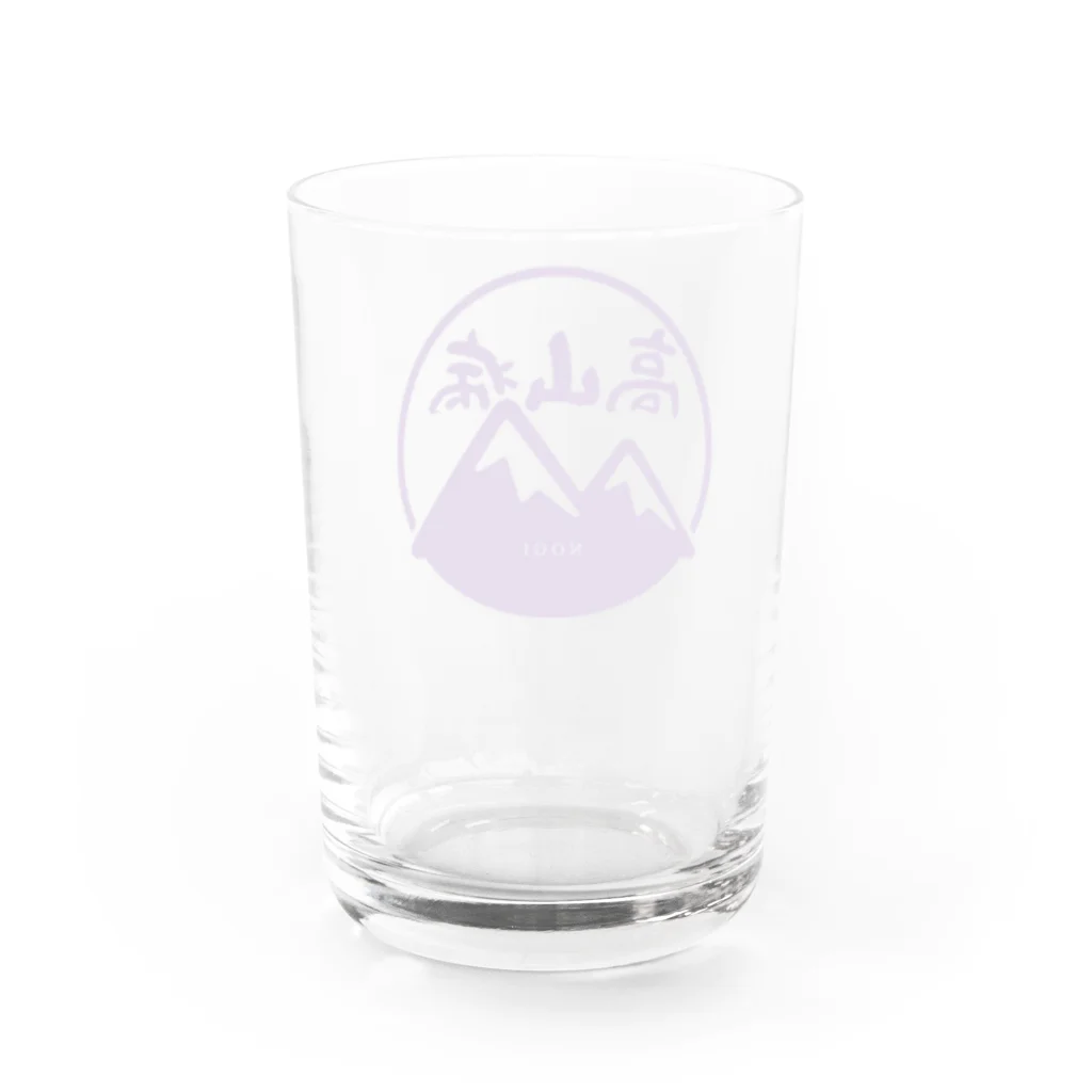 乃木坂nogi-46の高山病グラス Water Glass :back