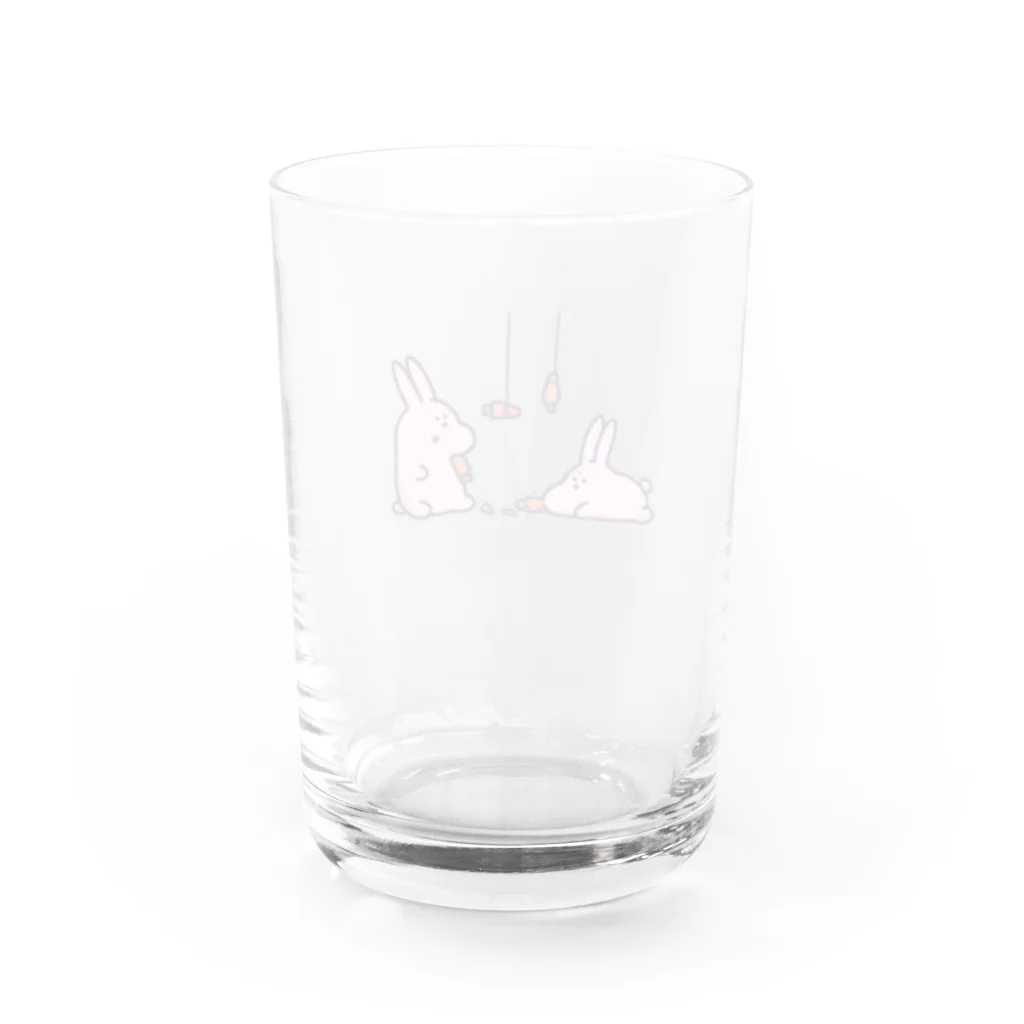 しおのショップのしおののうさぎ Water Glass :back