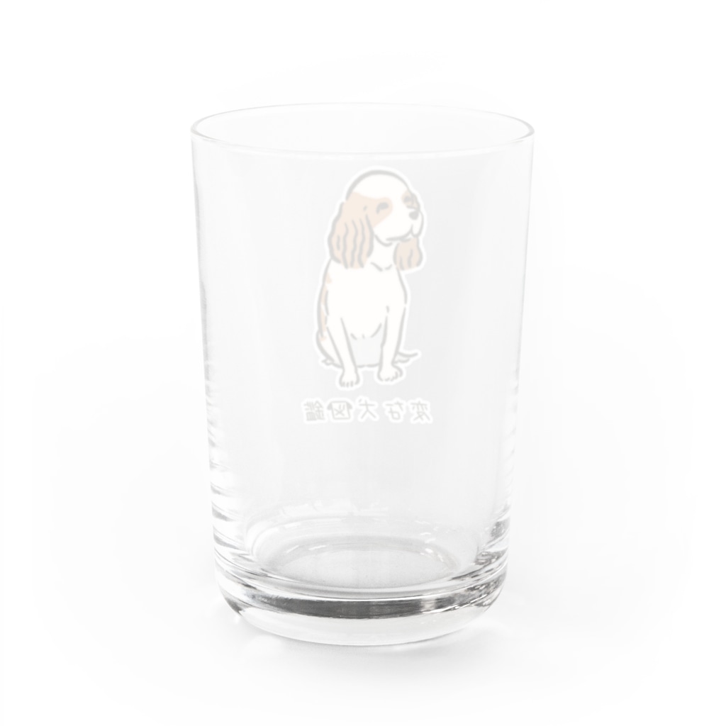いぬころ｜変な犬図鑑のNo.148 イヌミシリーヌ[2] 変な犬図鑑 Water Glass :back