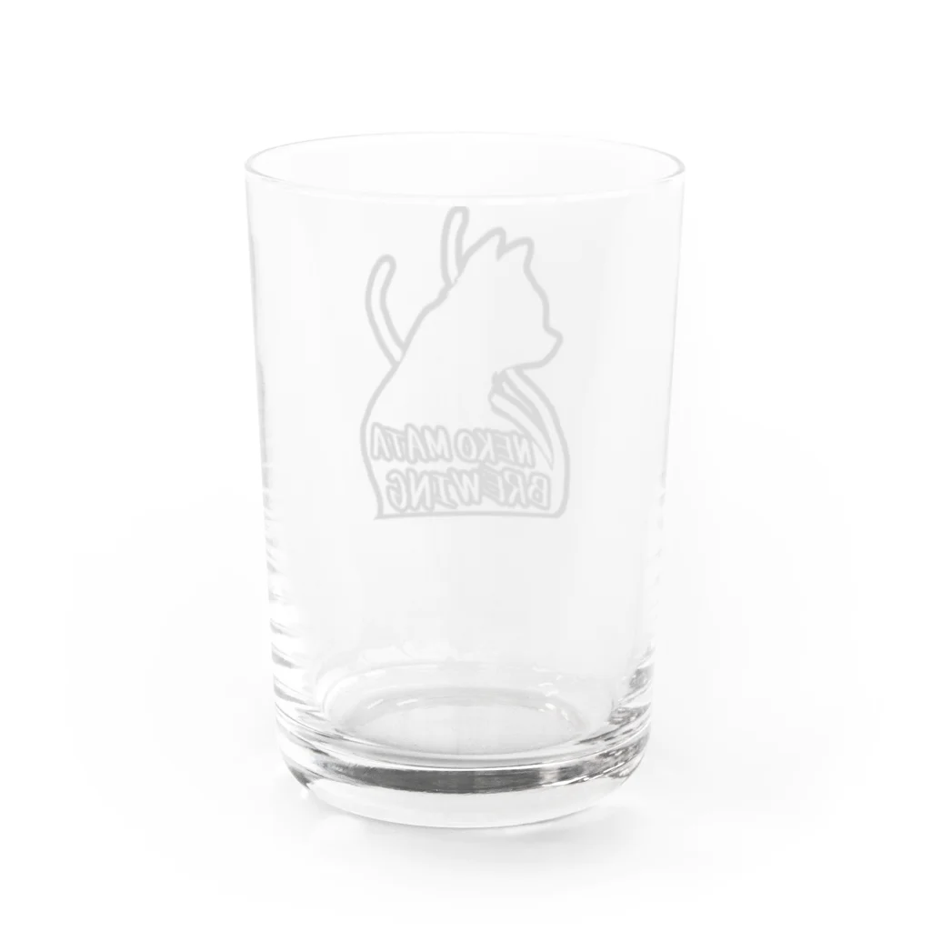 OrCatShop!のNEKOMATA BREWING Water Glass :back