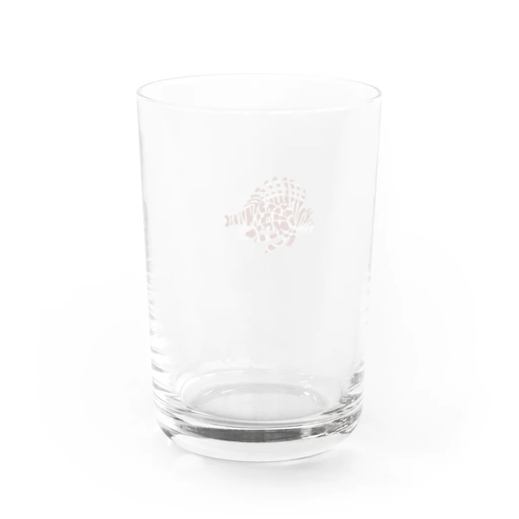 海の仲間たちオフィシャルSTOREのミノカサゴ Water Glass :back