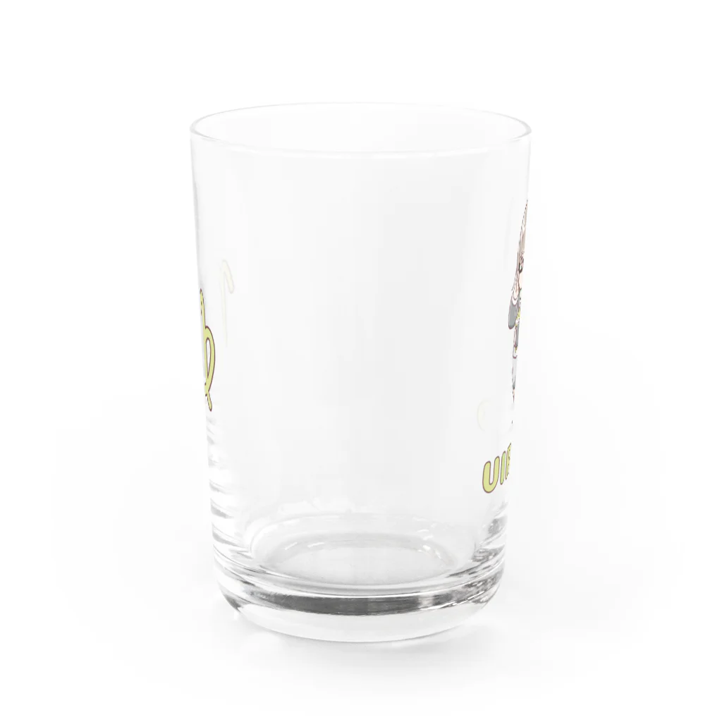 ぱるまな倶楽部の12星座☆おとめ座ちゃん Water Glass :back