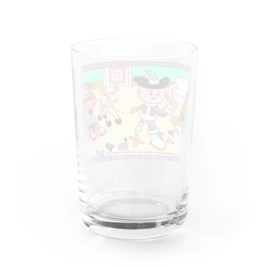 goodsshioのXmas ga suki Water Glass :back