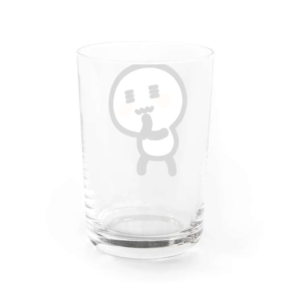 とろけるでべちゃんのかんがえる でべちゃん Water Glass :back