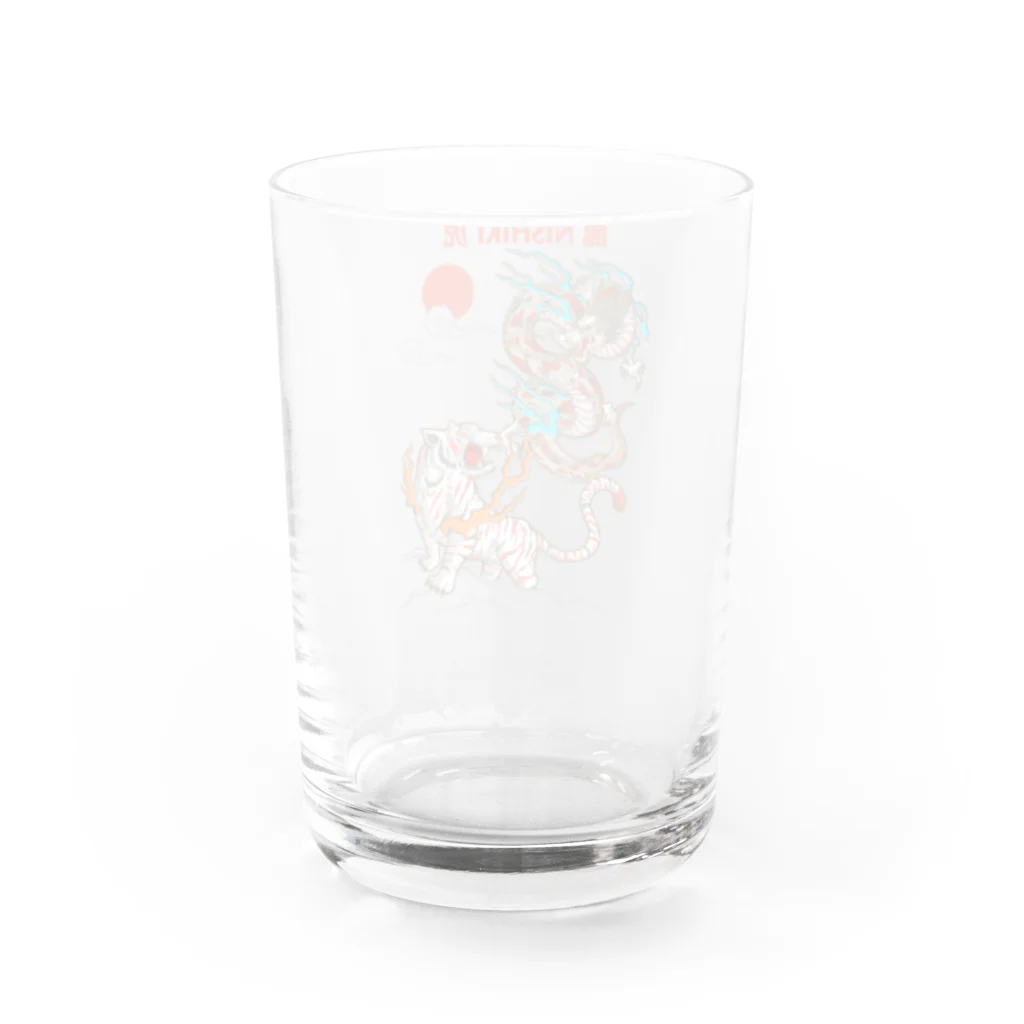 Siderunの館 B2の錦の龍と虎 Water Glass :back